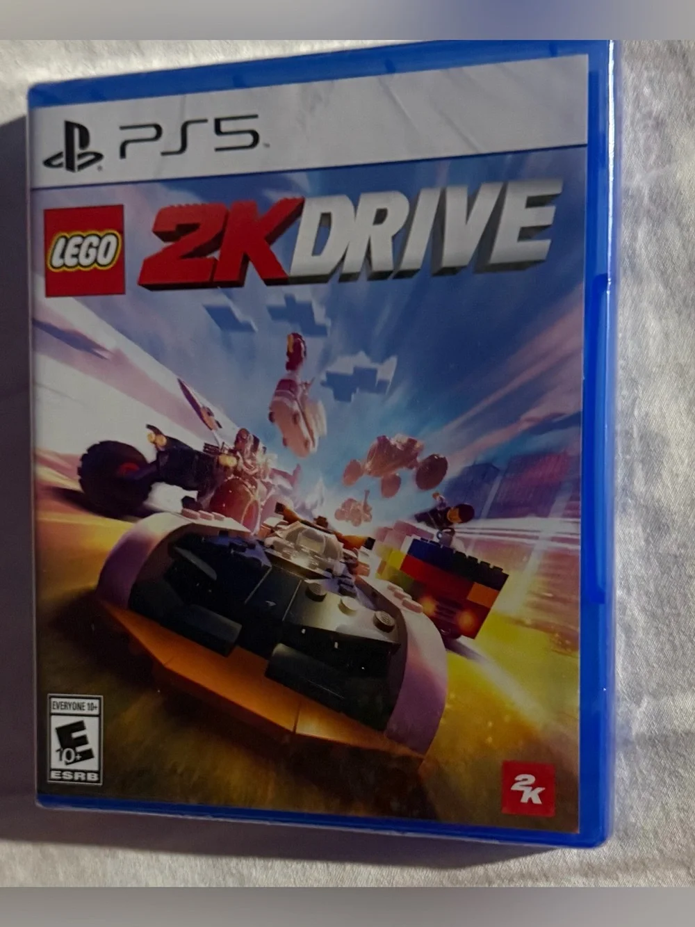 Sony PS5 Game Bundle LEGO 2K Drive & Gran Turismo 7 - Blue Cases